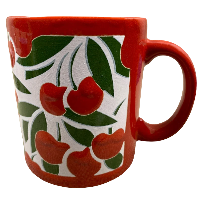 personalized ceramic tea mugs -Spain Cherries Mug Waechtersbach