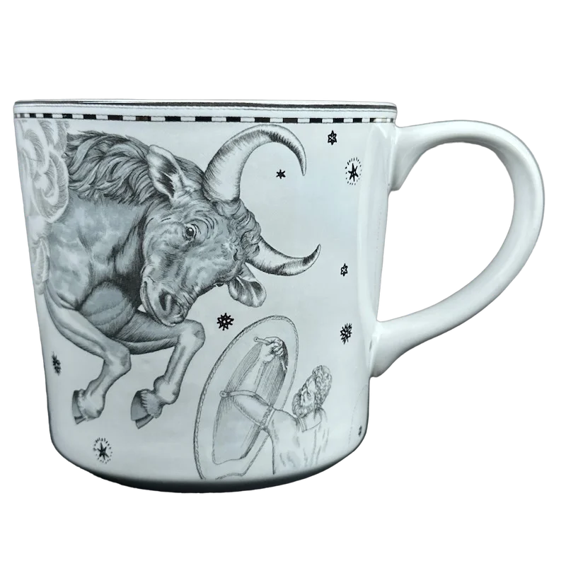 custom personalized coffee cups for holiday gifts -TAURUS Astrology Zodiac Mug Williams Sonoma