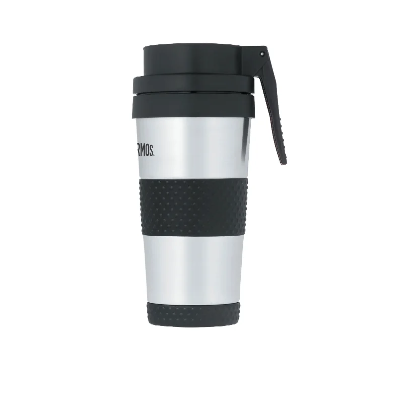 travel mugs for outdoor adventures -Thermos Insulated Tumbler 420ml Silver