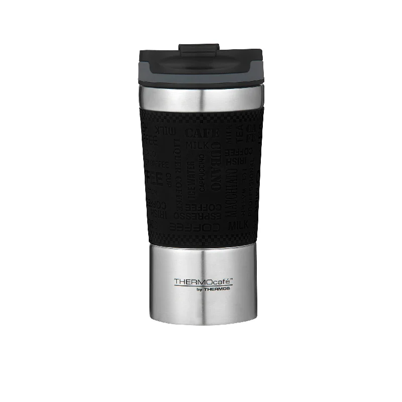 funny coffee cups with pictures -Thermos THERMOcafe Insulated Travel Cup 350ml in Black