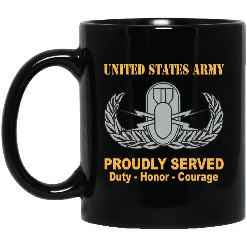 best ceramic coffee cups for office -US Army Basic Explosive Ordnance Disposal Badge 11 oz - 15 oz