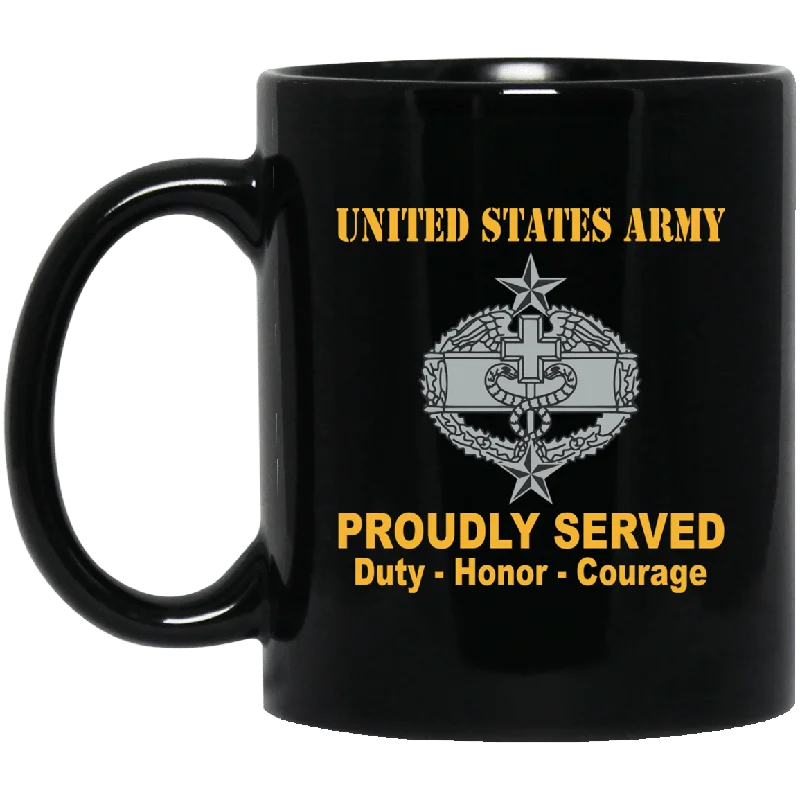 custom made coffee tumblers -US Army Combat Medical 3rd Award Badge 11 oz - 15 oz