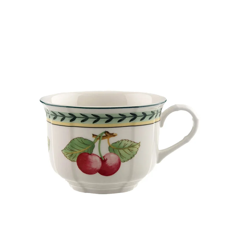 custom mugs with photos for gifts -Villeroy & Boch French Garden Fleurence Cappucino Cup 260ml