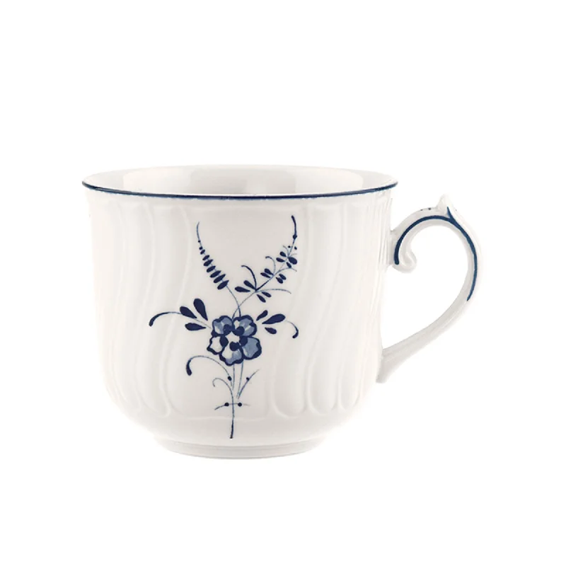 stylish personalized coffee mugs for work -Villeroy & Boch Old Luxembourg Breakfast Cup 350ml