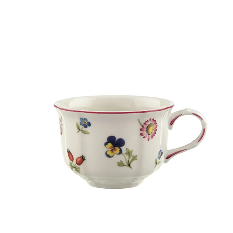 luxury travel mugs with custom prints -Villeroy & Boch Petite Fleur Tea Cup 200ml