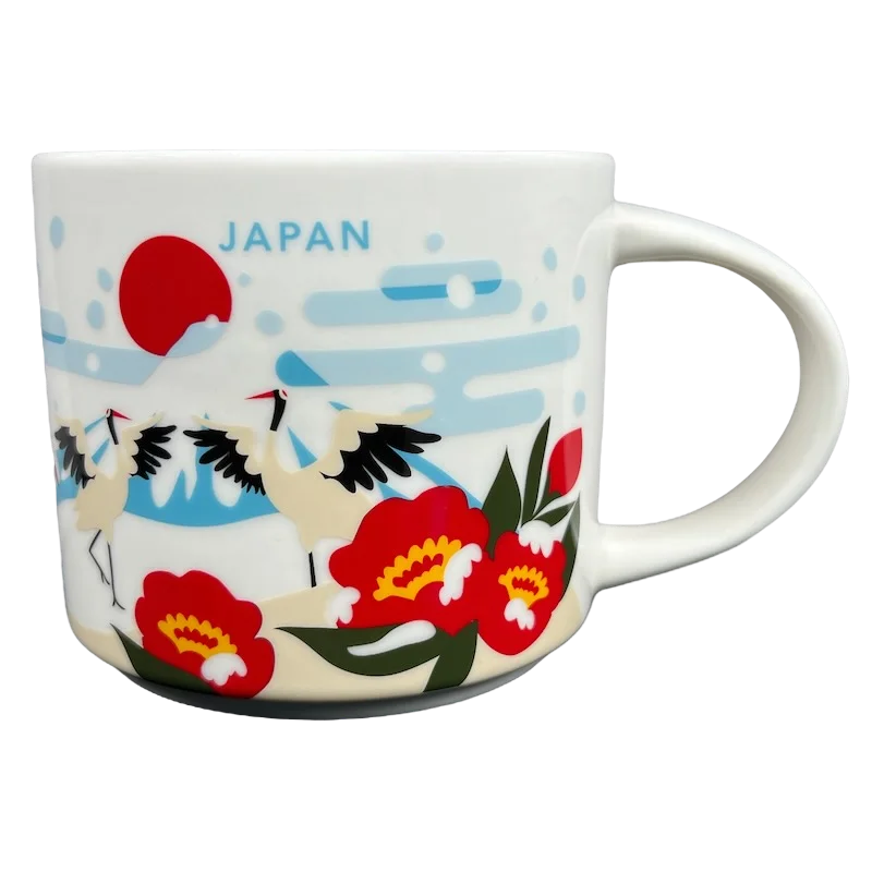 personalized mugs for tea lovers -You Are Here Collection Japan Winter Mug Starbucks