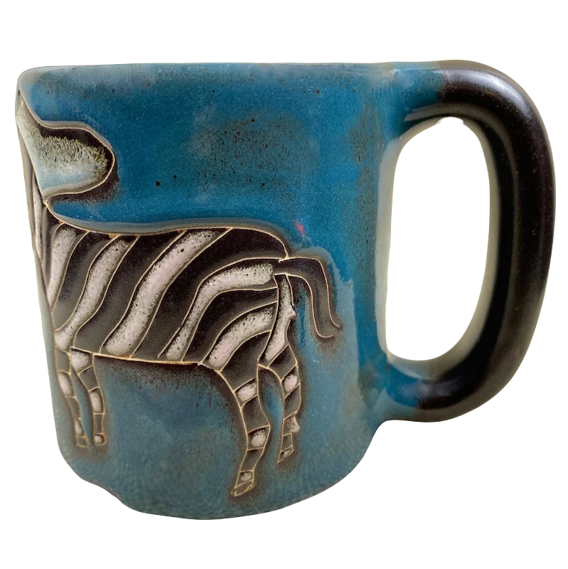 insulated tea cups with lid -Zebra Mug Mara Mexico