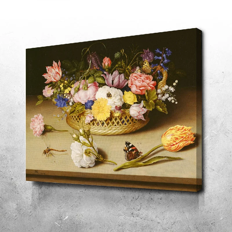 classic oil decorative paintings-Bosschaert The Elder Canvas Set