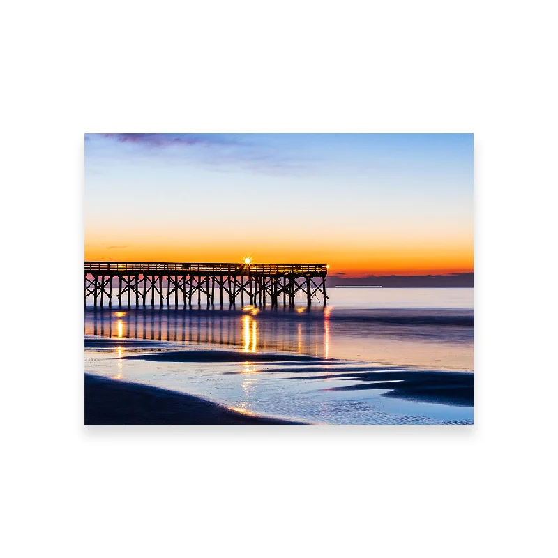 retro coastal decorative paintings-Charleston South Carolina