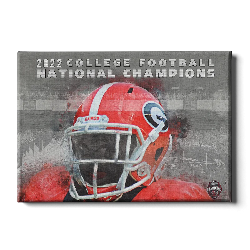 artistic botanical paintings-Georgia Bulldogs - 2022 College Football National Champions