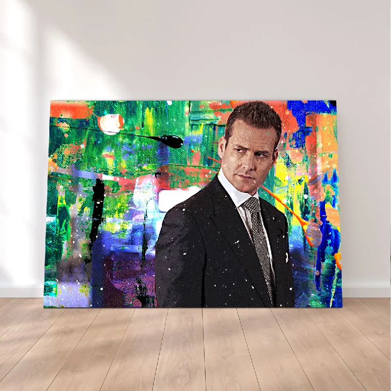 abstract contemporary landscape paintings-Harvey Specter