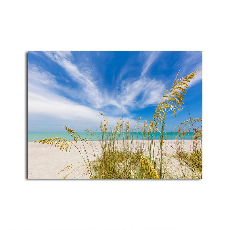 geometric sunset canvas art paintings-Heavenly Calmness on the Beach