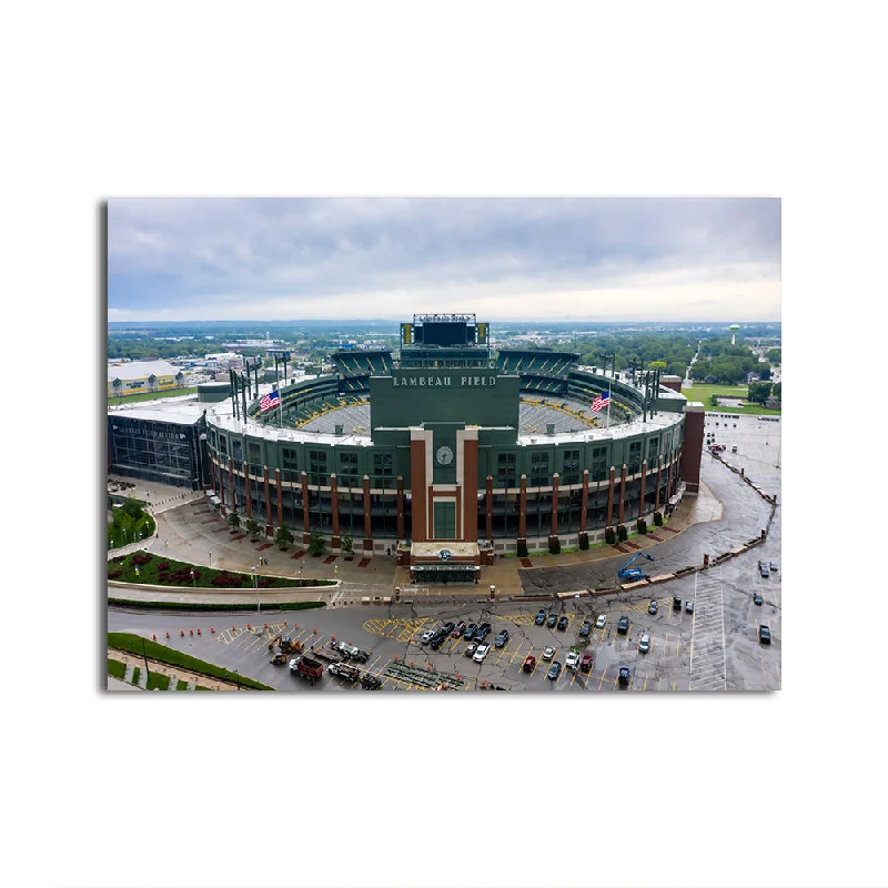 creative nature wall paintings-Lambeau Field