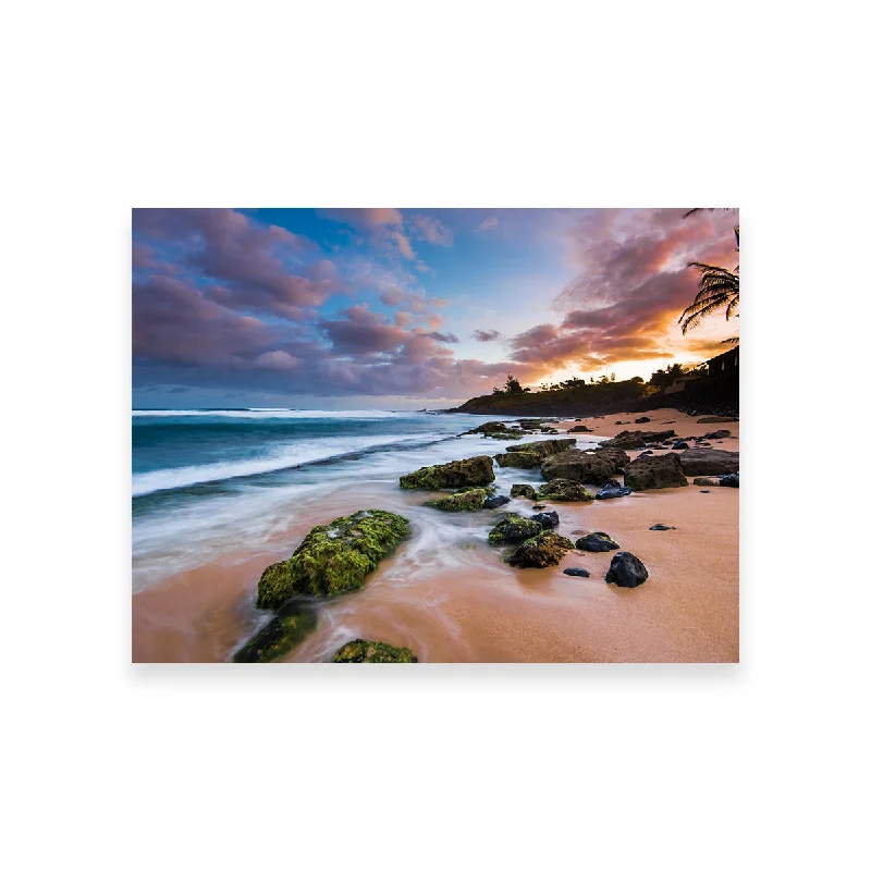 colorful ocean canvas paintings-Maui Sunrise