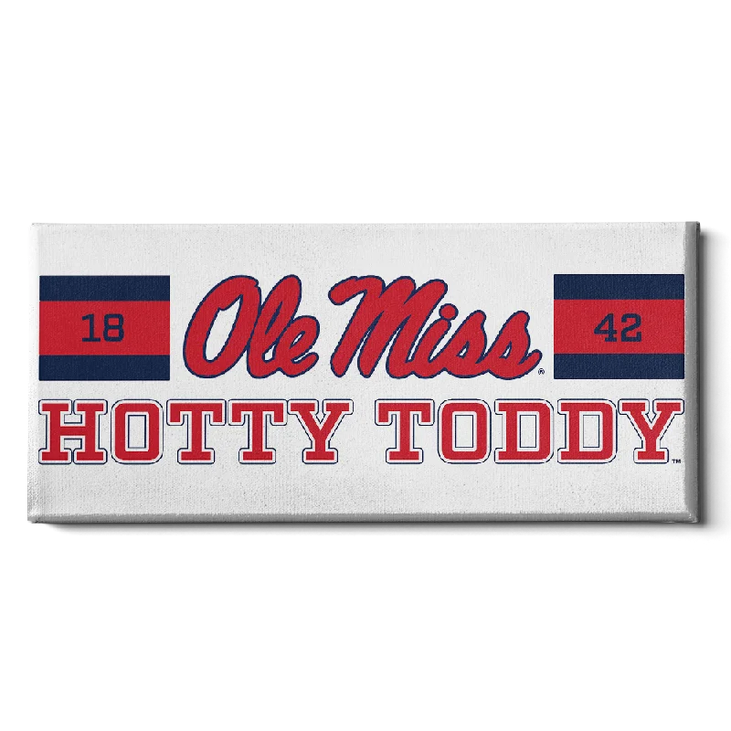 geometric floral art paintings-Ole Miss Rebels - Ole Miss Hotty Toddy Panoramic