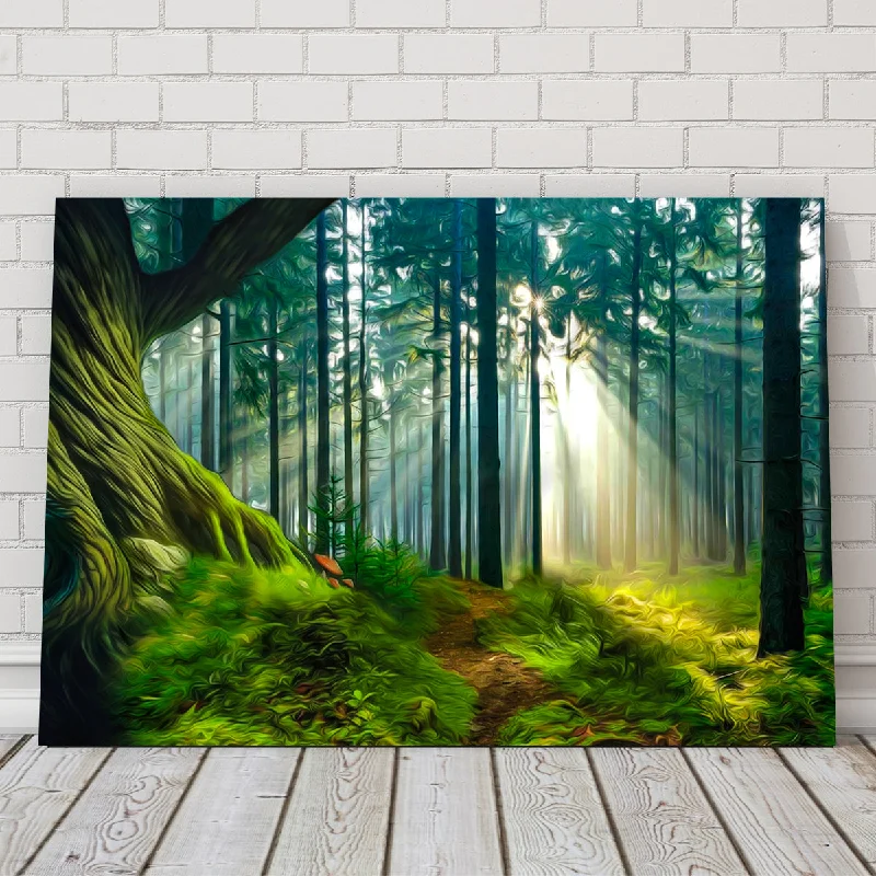 large decorative nature paintings-Rays of Wonder