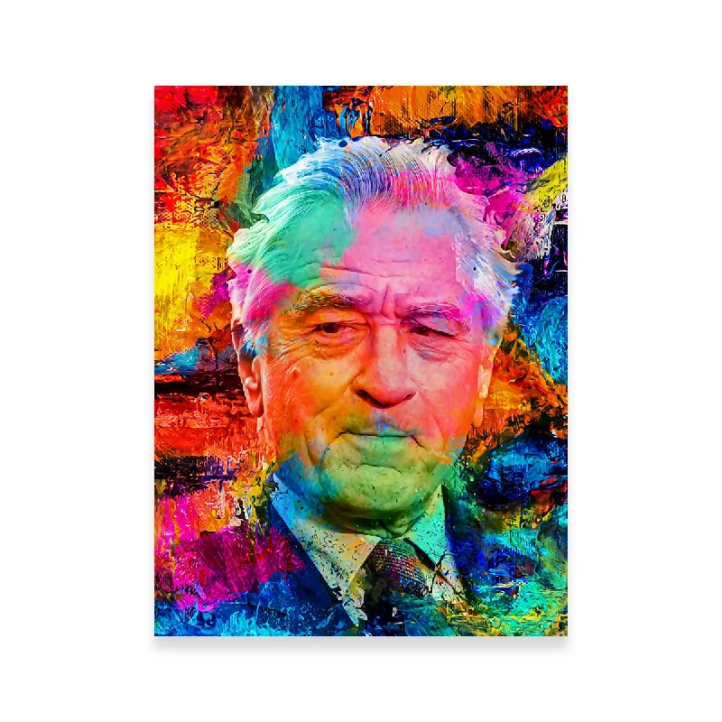 artistic cityscape canvas paintings-Robert De Niro