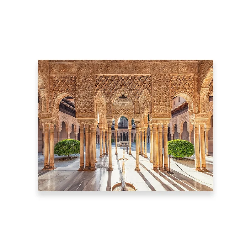 oversized abstract nature wall paintings-Sunlight In The Alhambra