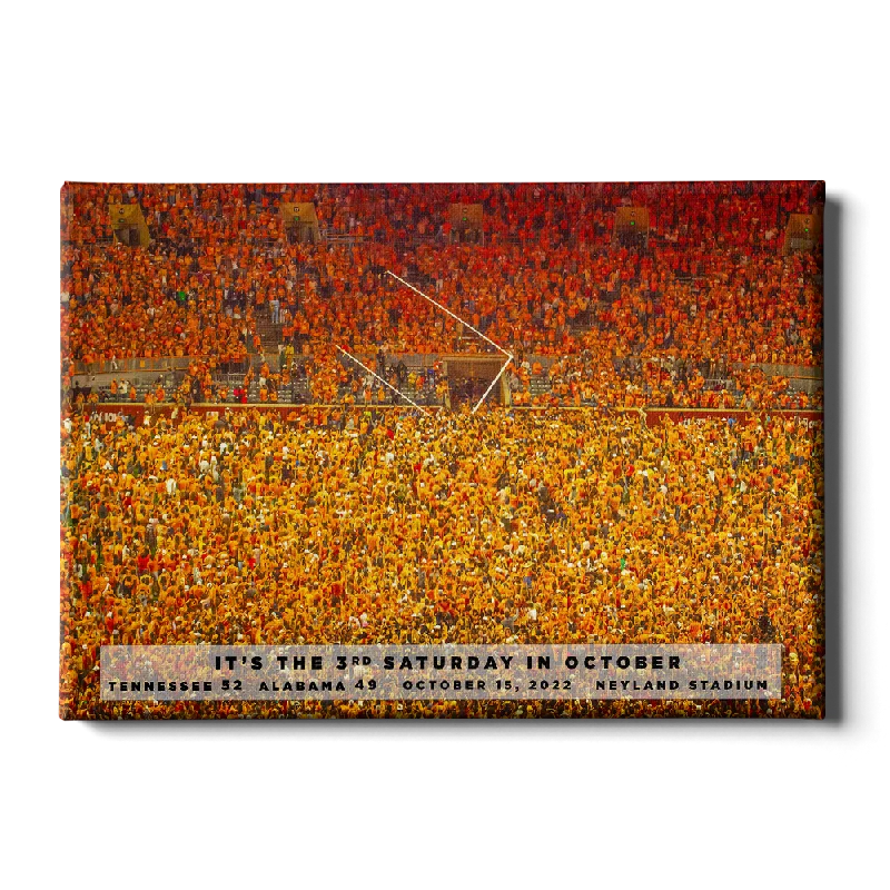 modern nature wall canvas paintings-Tennessee Volunteers - Goal Post is Coming Down 2022